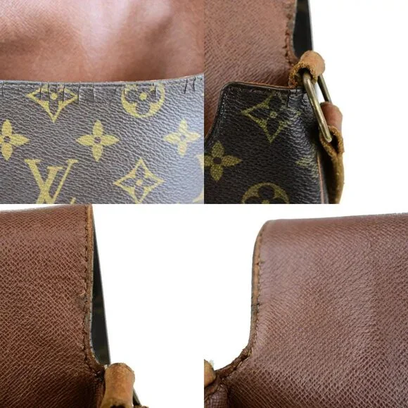 LOUIS VUITTON Musette Shoulder Bag Monogram Leather Brown France M51256 31SJ562